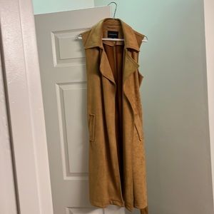 Suede Vest